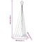 vidaXL LED-kerstboom 447 LEDs 250 cm warmwit