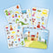 Totum - Sprookjes raamstickers - 55 verplaatsbare stickers inclusief speelachtergrond - multicolor (55 stuks)