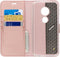 Accezz Wallet Softcase - Geschikt voor Motorola Moto G6 Play / Moto E5 - 3 Pashouders - Roze