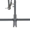 vidaXL - Zweefparasol - met - aluminium - paal - 350 - cm - bordeauxrood
