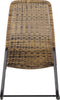 WOOOD Tom Schommelstoel Buiten - Rattan - Naturel - 97x51x95