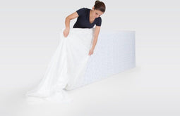 ERRO Matrashoes - 1-persoons 130x240cm - Bescherming tegen vuil en stof