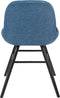 Zuiver Albert Kuip Soft Eetkamerstoelen Blauw - Set van 2
