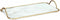 Dienblad Marmer Wit Gouden Metaal Glas 35 x 4,5 x 20 cm (6 Stuks)