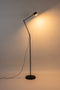 Housecraft Living Logan Vloerlamp/ Staande Leeslamp Zwart