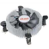 Akasa AK-CCE-7106HP - CPU Koeler - 73W TDP - 4 pins PWM - max 3000rpm - max 28,71dB(A)
