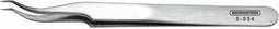 Bernstein 5-054 SMD-pincet 7abb SA Sikkelspits, super-spits, gebogen 120 mm