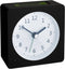 TFA Dostmann 60.1031.01 Wekker Quartz Zwart Alarmtijden: 1