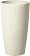 ABDERA - Bloempot set van 2 - Beige - Groot - Stenenmix
