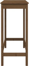 vidaXL - Bartafel - 100x50x110 - cm - massief - grenenhout - honingbruin