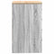 vidaXL - Garagekast - 40x51x85 - cm - massief - grenenhout - grijs - sonoma
