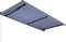 vidaXL - Luifel - handmatig - uittrekbaar - 600x300 - cm - blauw - en - wit