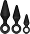 Luxe Night Rimmer Kit - set van 3 buttplugs