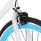 vidaXL - Fiets - met - vaste - versnelling - 700 - c - 55 - cm - wit - en - blauw