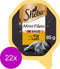 Sheba Mini Filets - Kattenvoer Natvoer - Kip & Lam - in Saus - 22 x 85 gr