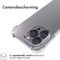imoshion Hoesje Geschikt voor iPhone 15 Pro Max Hoesje Siliconen - imoshion Shockproof Case - Transparant