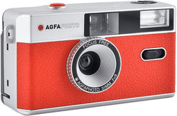 AgfaPhoto Reusable Camera - Analoog - Ingebouwde flitser - Rood