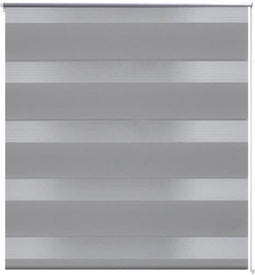 vidaXL - Duo - rolgordijn - 100 - x - 175 - cm - grijs