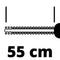 Einhell Accu Heggenschaar GE-CH 1855/1 Li Kit - Power X-Change - 18 V - Snoeilengte: 55 cm - Tandafstand: 18 mm - Draaibare handgreep - Incl. 2,5 Ah accu en lader