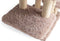 Beeztees Duco - Krabpaal - 4 ligplekken - Taupe