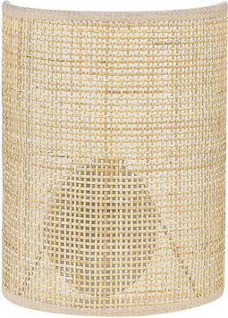DEMITRIE - Wandlamp - Natuurlijk - Rotan