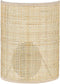 DEMITRIE - Wandlamp - Natuurlijk - Rotan
