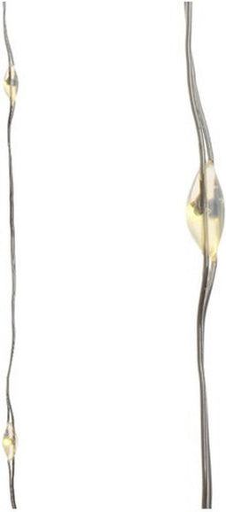 Lumineo Draadverlichting - 40 LEDs - warm wit - 195 cm (excl. 3 x AA)