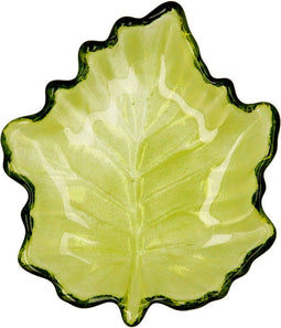 Snackdienblad Quid Laken Groen Glas (14 x 14,5 cm) (Pack 6x)