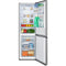 Hisense RB3N300NECA Koel-vriescombinatie Vrijstaand 187 cm RVS-look – 304 l, NoFrost