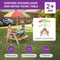 Plum Surfside zand water picknicktafel met parasol