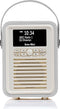 VQ Retro Mini Draagbaar Analoog & digitaal Grijs