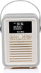 VQ Retro Mini Draagbaar Analoog & digitaal Grijs