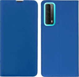 iMoshion Hoesje Geschikt voor Huawei P Smart (2021) Hoesje Met Pasjeshouder - iMoshion Slim Folio Bookcase - Donkerblauw