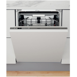 Whirlpool W0ID751AX - Inbouw vaatwasser 60cm - 10 programma's 14 couverts 41 dB(A) RVS