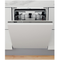 Whirlpool W0ID751AX - Inbouw vaatwasser 60cm - 10 programma's 14 couverts 41 dB(A) RVS
