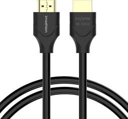 iMoshion HDMI naar HDMI Kabel - 3 meter - HDMI 2.1 Kabel - Ethernet - 8K Ultra HD High Speed - 8K (60Hz) / 4K (120Hz) - 48 Gbps - Zwart