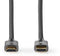 Nedis CVTB35000GY10 - HDMI Kabel - Ultra High Speed 8K 60Hz - Grijs