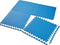 tectake - Set van 8 beschermingsmatten - Antislip en geluidsdempend - Blauw (set van 8)