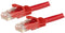 UTP Category 6 Rigid Network Cable Startech N6PATC150CMRD 1,5 m Red