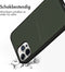 Accezz iPhone 12 Pro / 12 - Back Cover - Premium Leather Card Slot - Groen