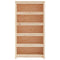 Boekenkast 80x35x154 cm massief grenenhout