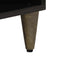 vidaXL - Tv-meubel - 100x33x46 - cm - massief - mangohout - zwart