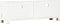 vidaXL - Tv-meubel - 120x30x40 - cm - massief - acaciahout - wit