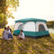 Coast Familietent - 2 Kamers - 2 Ingangen - 320 x 210 x 180 cm - Groen
