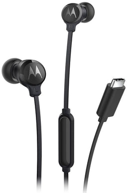 Motorola Earbuds 3C-S - In-ear oordopjes - Draad - Passieve noise-cancelling - Zwart