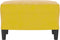 vidaXL - Voetenbank - 60x50x41 - cm - fluweel - geel