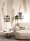 GOOD&MOJO Hanglamp Hokkaido - Bamboe Zwart - Ø25cm - - Hanglampen Eetkamer, Slaapkamer, Woonkamer