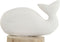 Decoratieve figuren Home ESPRIT Wit Natuurlijk Walvis Mediterrane 17 x 10 x 28 cm