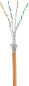 Renkforce RF-4769896 RJ45 Netwerkkabel, patchkabel CAT 8.1 S/FTP 7.50 m Oranje Vergulde steekcontacten, Snagless 1 stuk