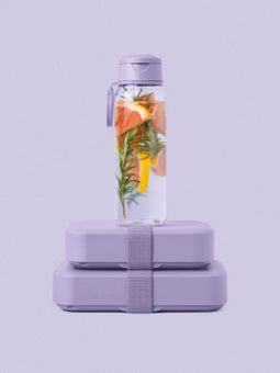 Amuse Lavender Drinkfles - 500ml - Waterfles - Drinkbus - BPA-vrij - Lekvrij - Paars